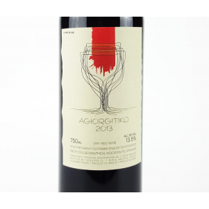 Agiorgitiko 2013 13.5% - Tselepos Estate label